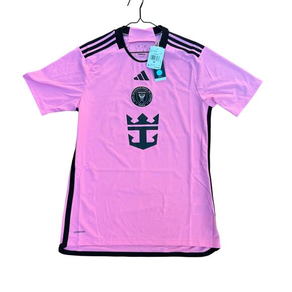 Adidas Inter Miami Lionel Messi Men’s Medium Jersey Home Pink NWT - Picture 1 of 3